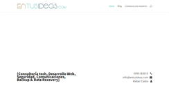 Desktop Screenshot of entusideas.com